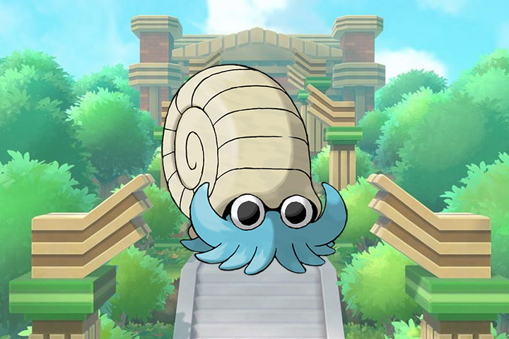 Amonita - Pokémon Let's Go, Pikachu et Évoli - 138